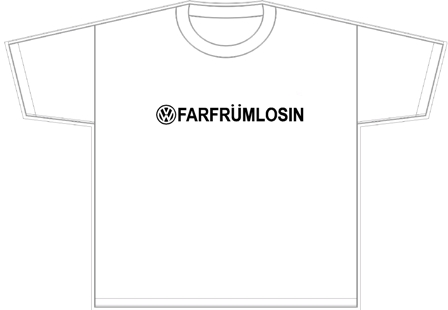VW farfrumlosin T-shirt