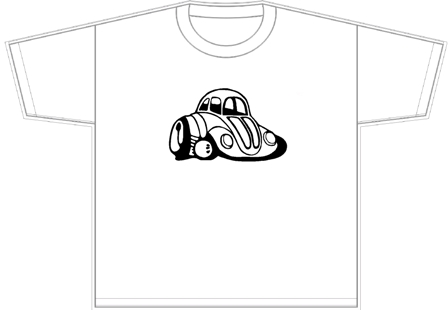 VW Beetle T-shirt(2)